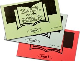 Reaching the Lost: Jesus and Back to the Bible