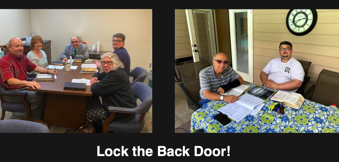 Reaching the Lost: Lock the Back Door